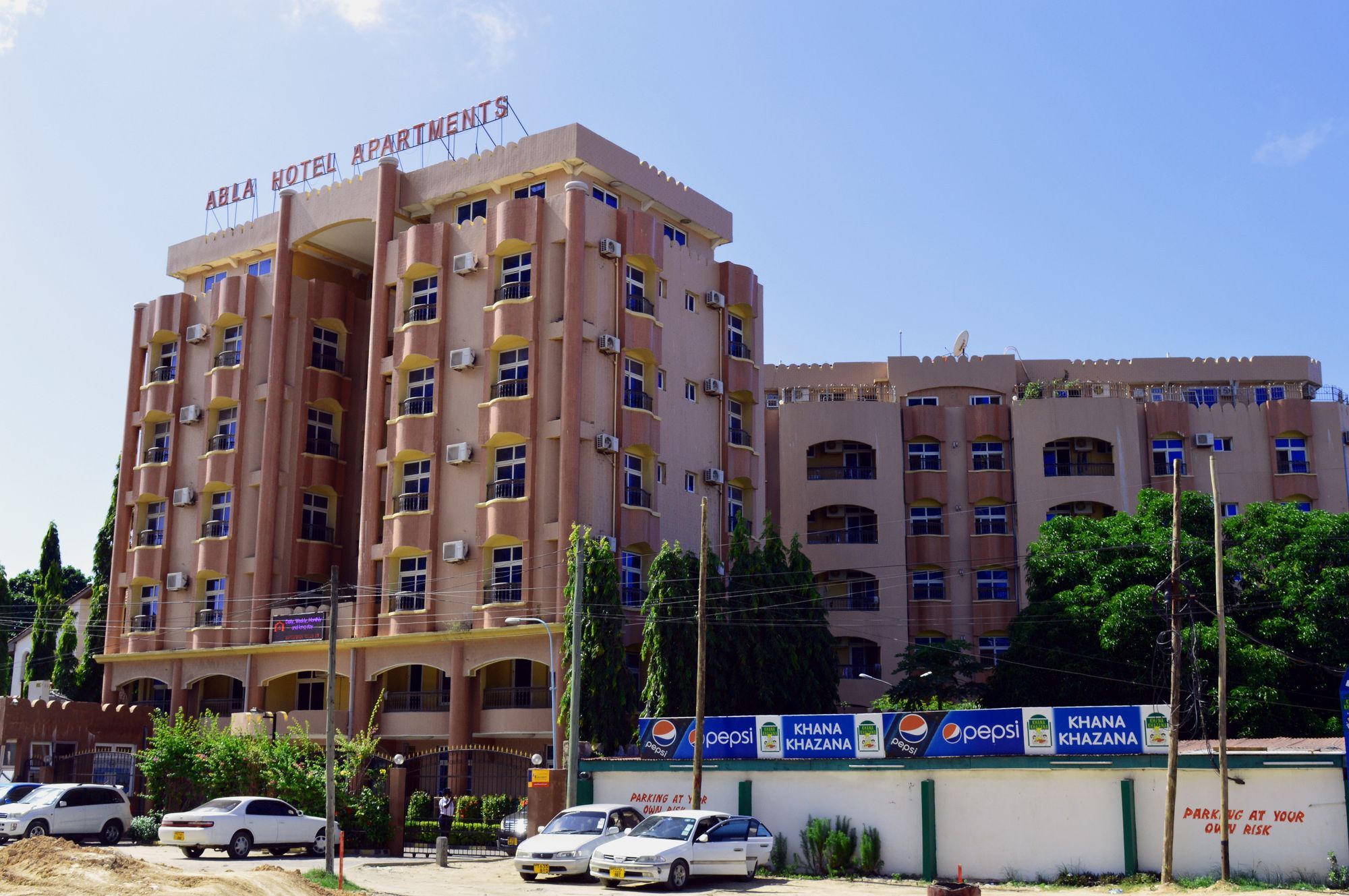 Abla Hotel Apartments Dar es Salaam Zewnętrze zdjęcie